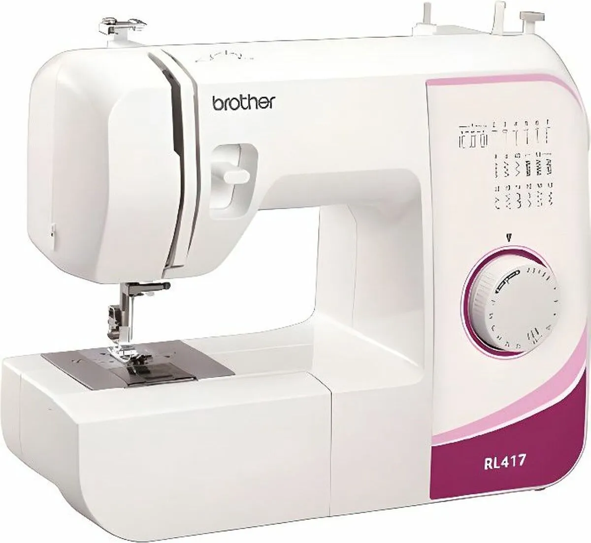 Brother RL417 Naaimachine - Wit