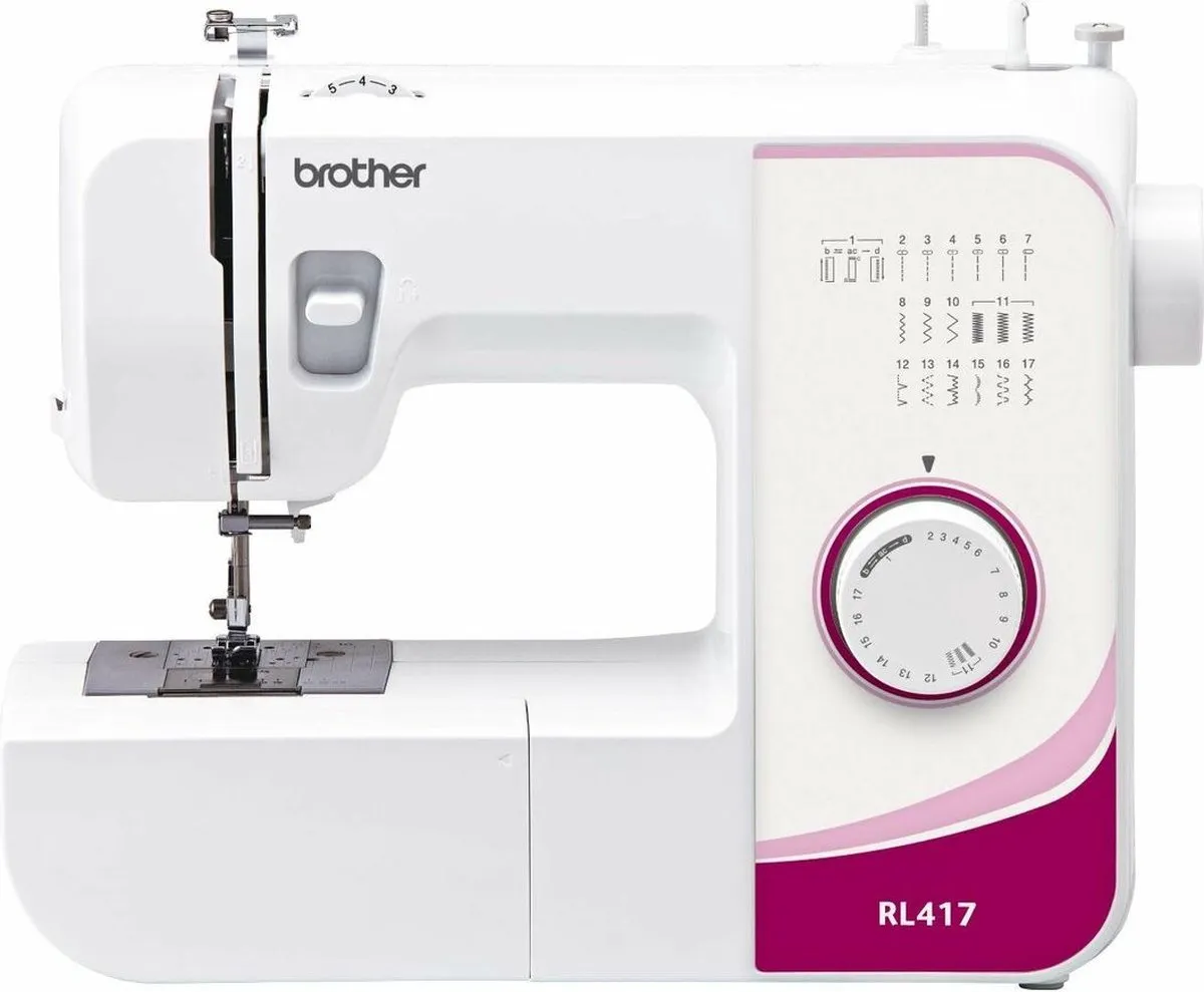 Brother RL417 Naaimachine - Wit