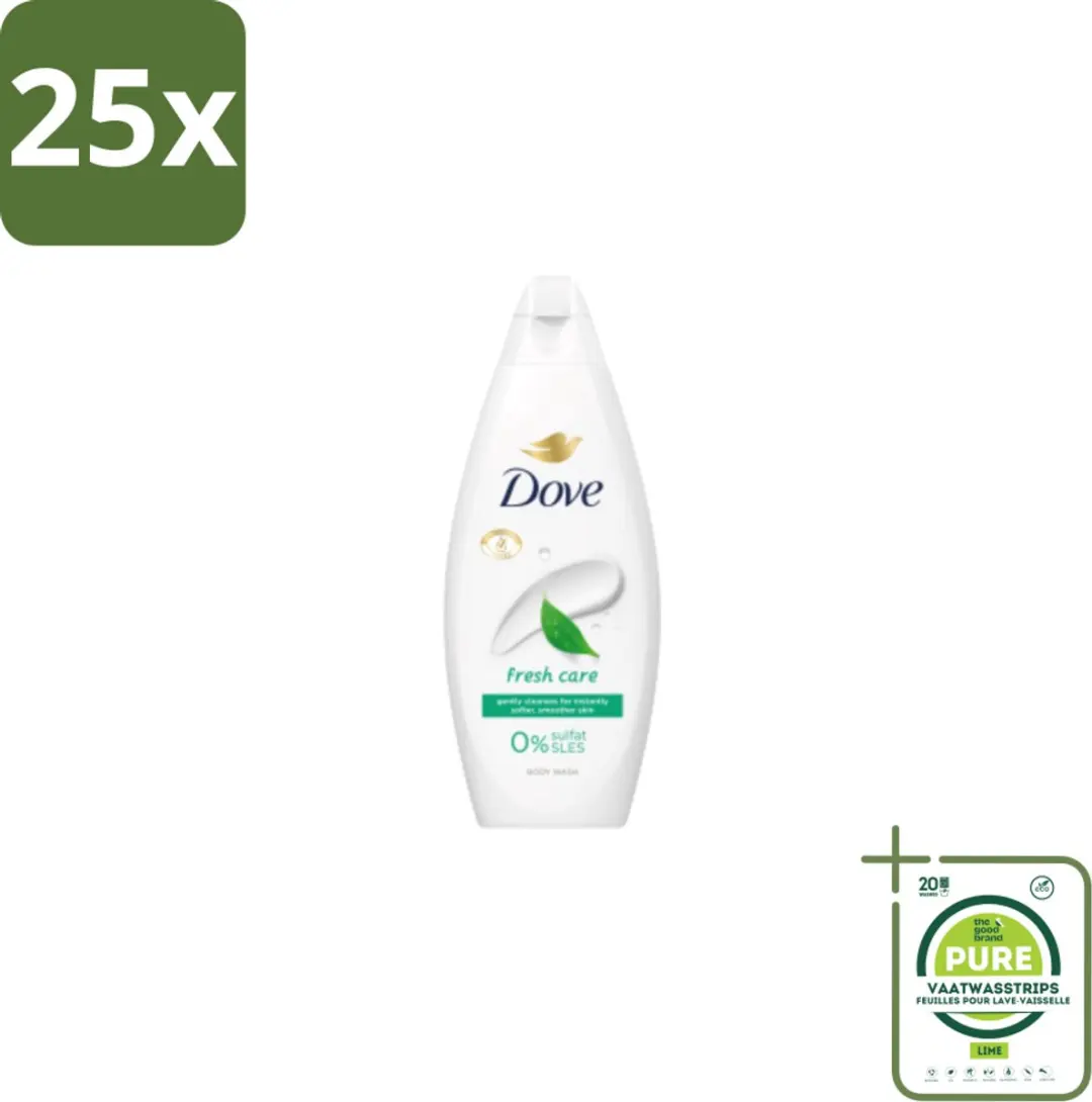 Dove Fresh Care Douchegel 250ml - 25 Stuks