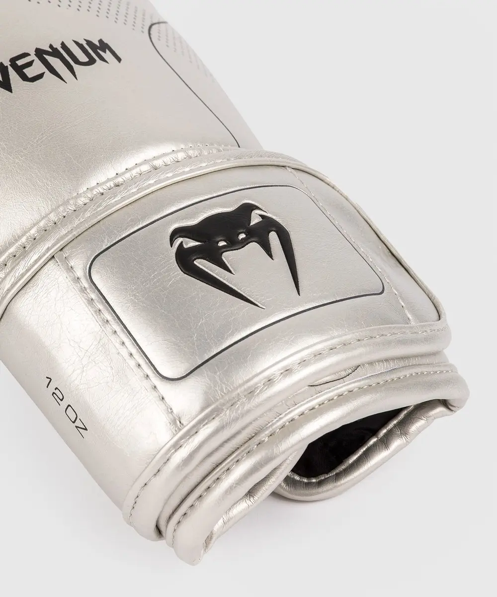 Venum Nexus Bokshandschoenen - 14oz - Zilver/Zwart - Premium Kunstleder - Triple Density Foam