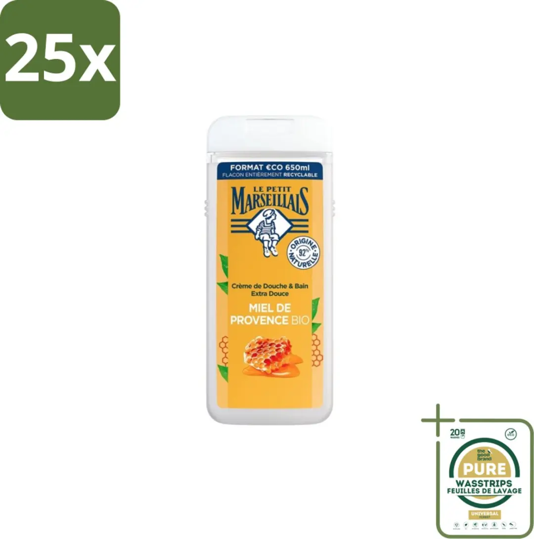 Le Petit Marseillais Douche & Bad Honing 650ml