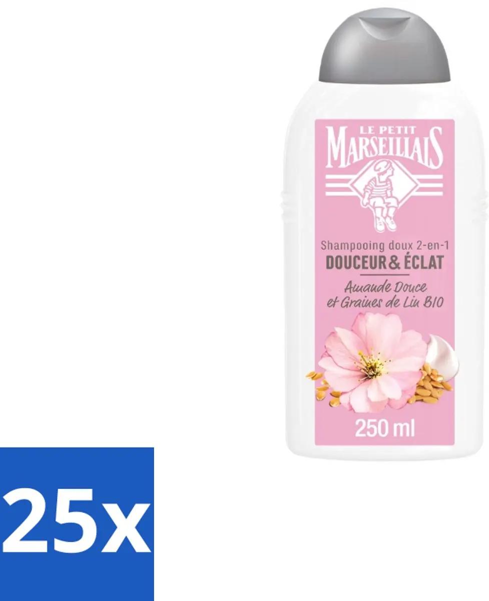 Le Petit Marseillais Amande Douce & Graines de Lin Bio Shampoo 250ml