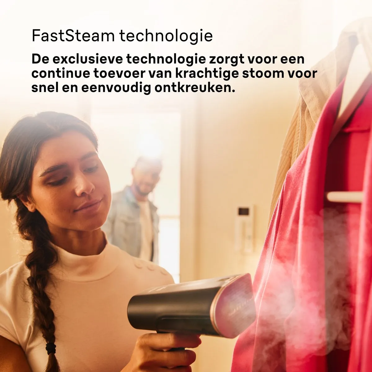 Braun QuickStyle 7 GS7077BK Handstomer - 1600W - Zwart
