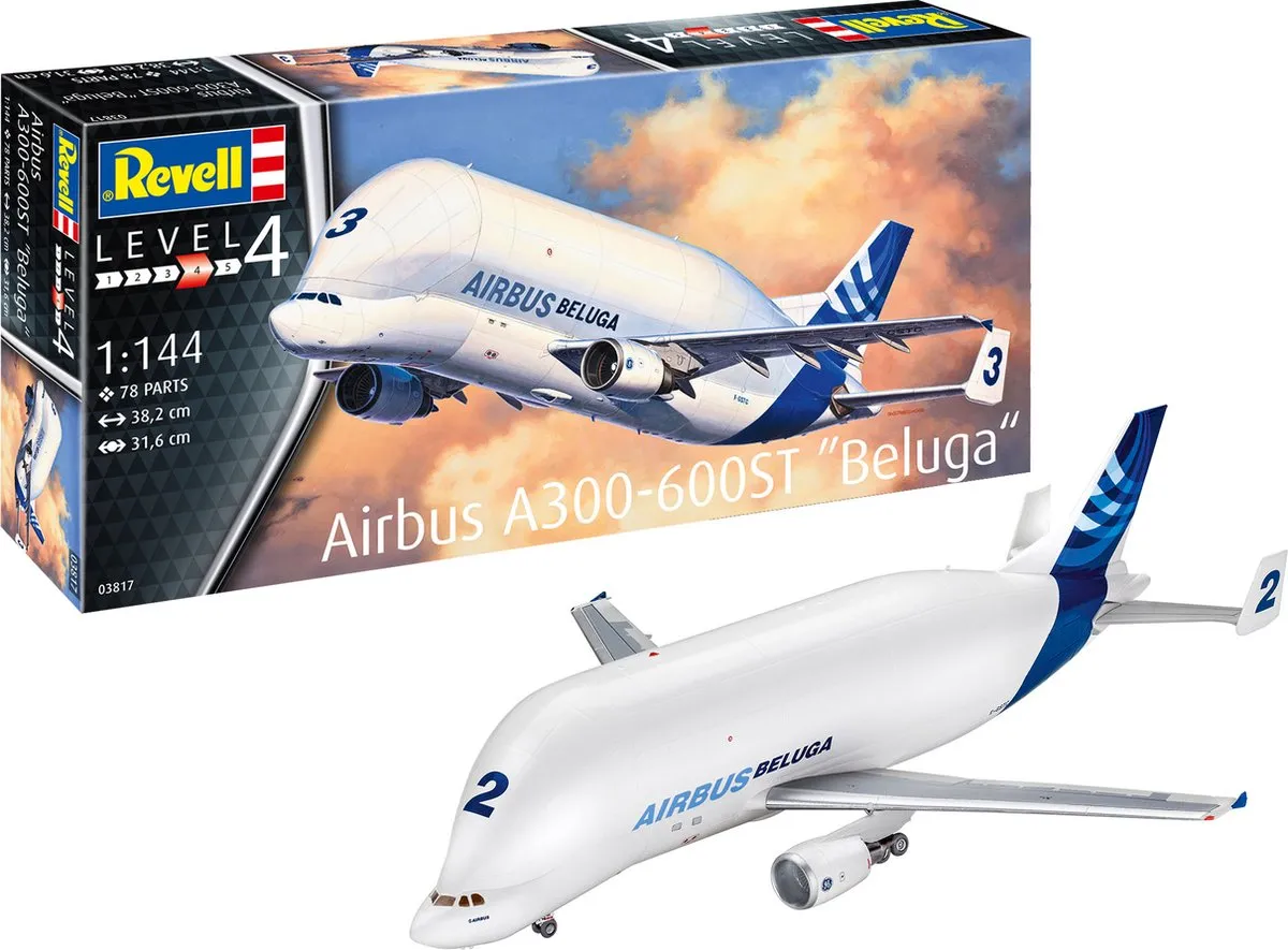 Revell 03817 Airbus A300-600ST Beluga Modelbouwpakket