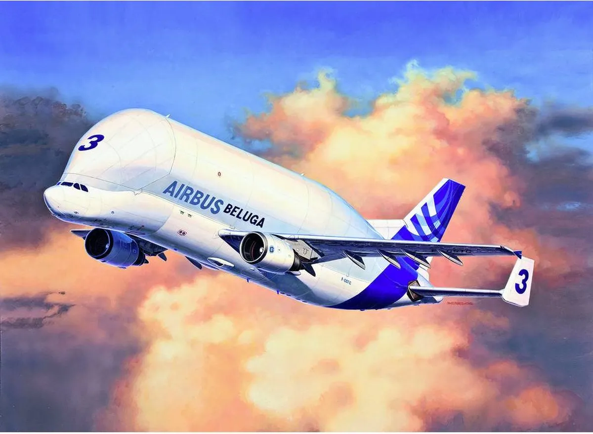 Revell 03817 Airbus A300-600ST Beluga Modelbouwpakket - 1:144 - Multi