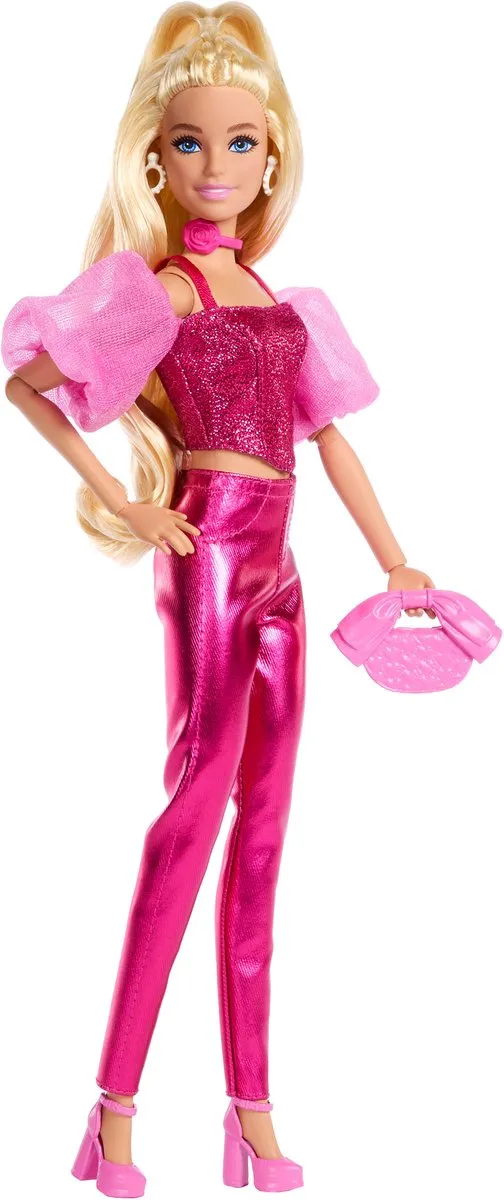 Barbie Deluxe Stijl Pop Metallic Roze JFP40