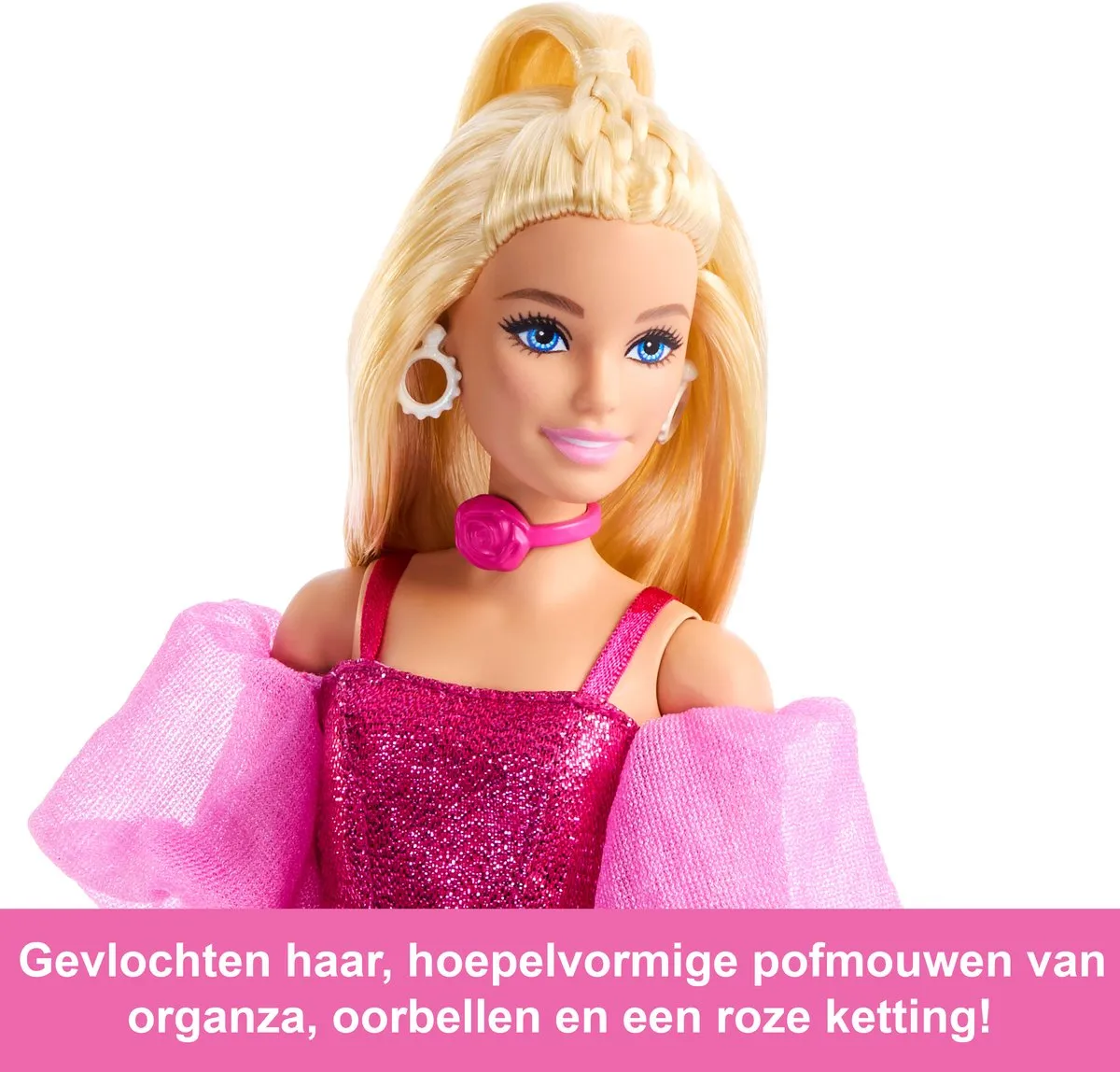 Barbie Deluxe Stijl Pop Metallic Roze JFP40