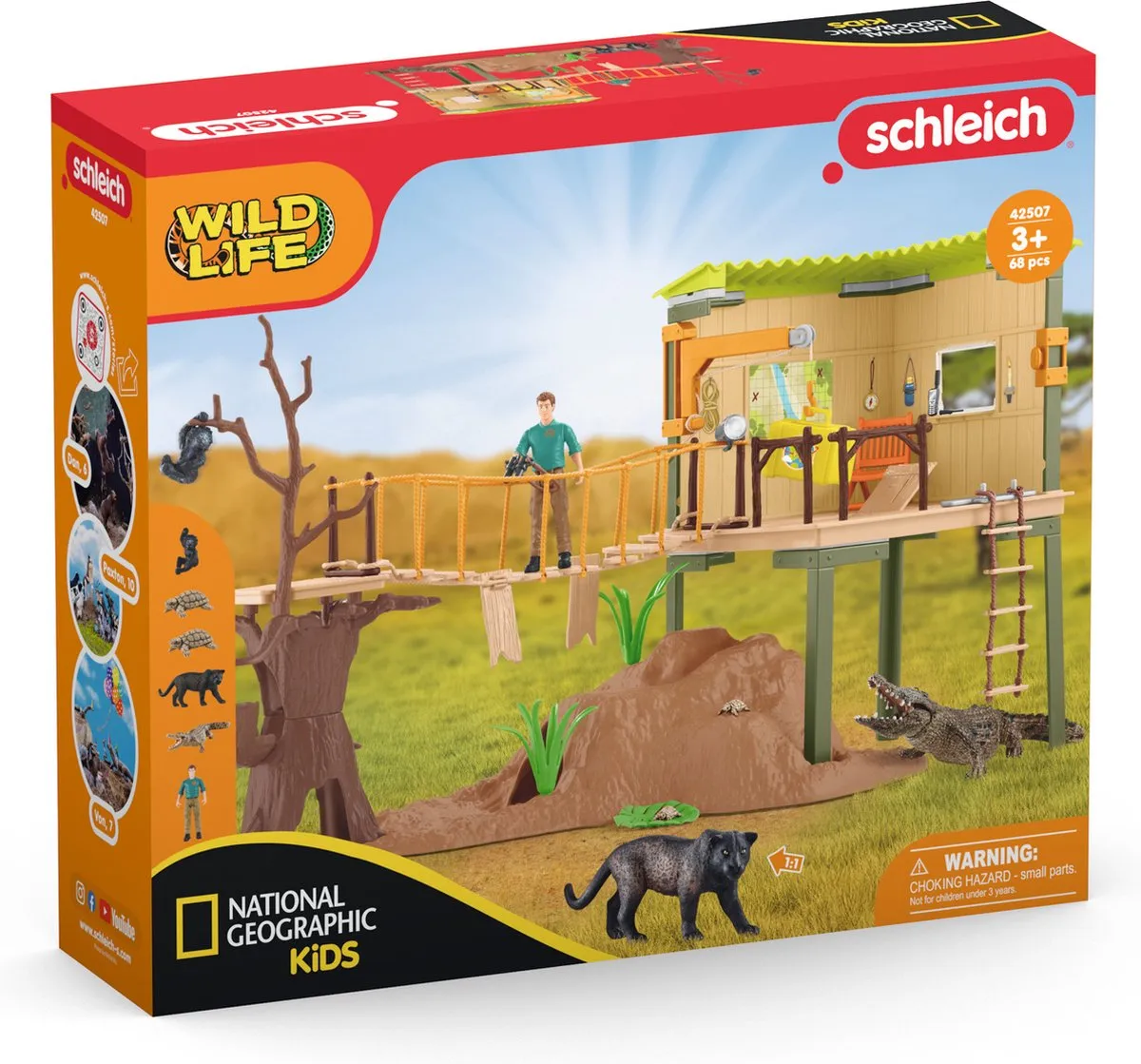 Schleich WILD LIFE Avonturenstation 42507
