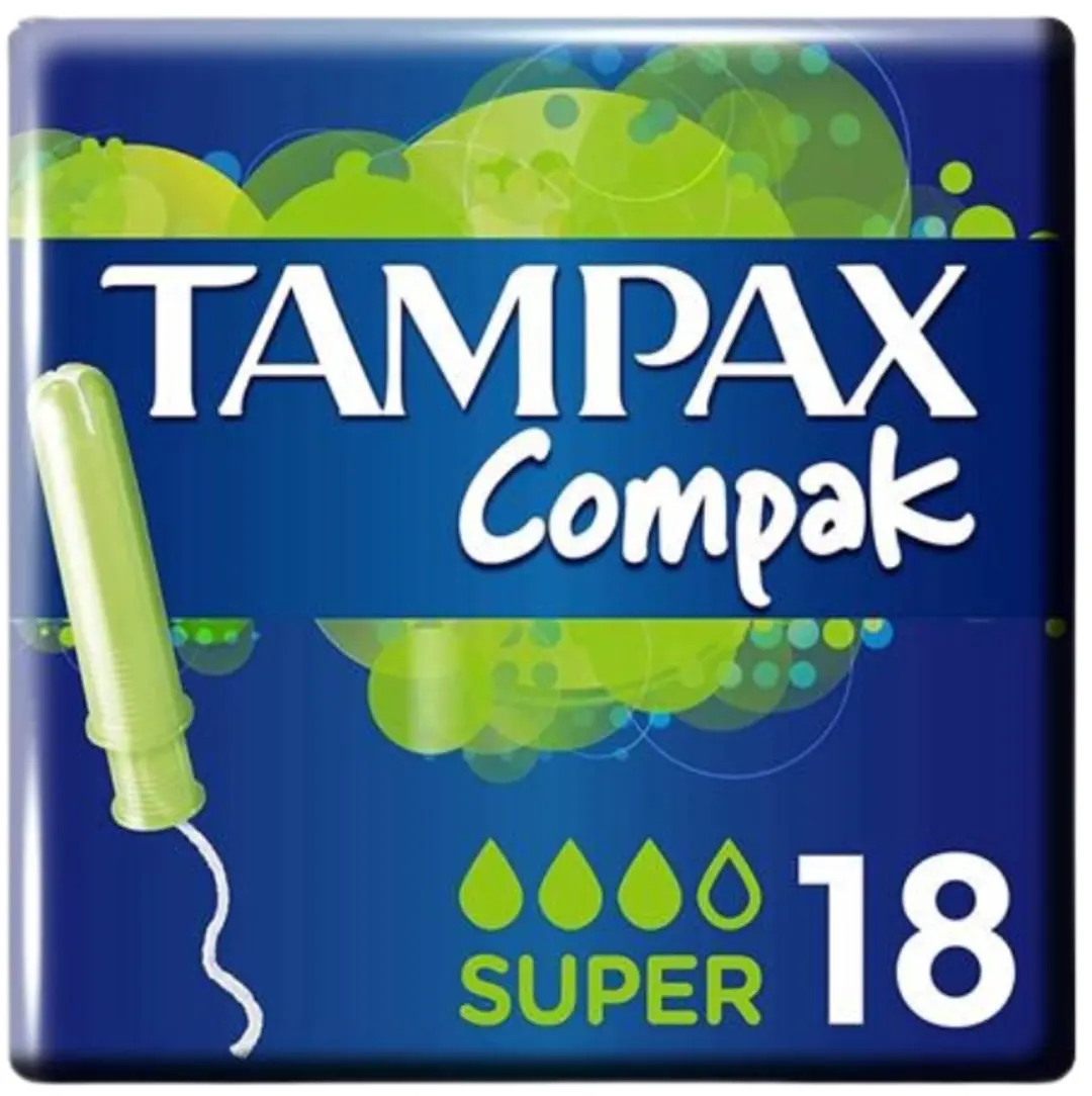 Tampax Compak Tampons Super - 6 Stuks