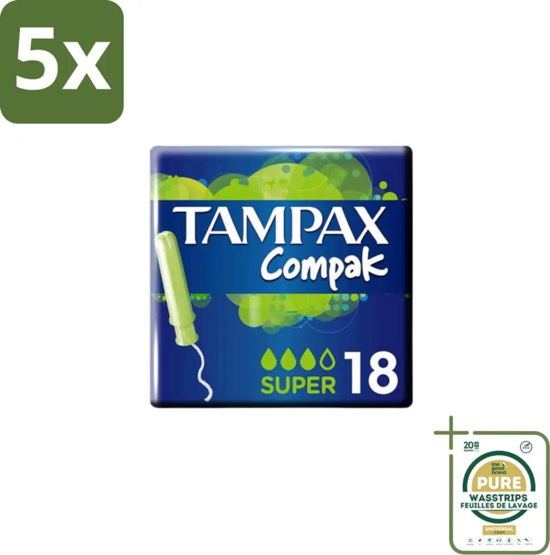 Tampax Compak Super Tampons - 25 Stuks