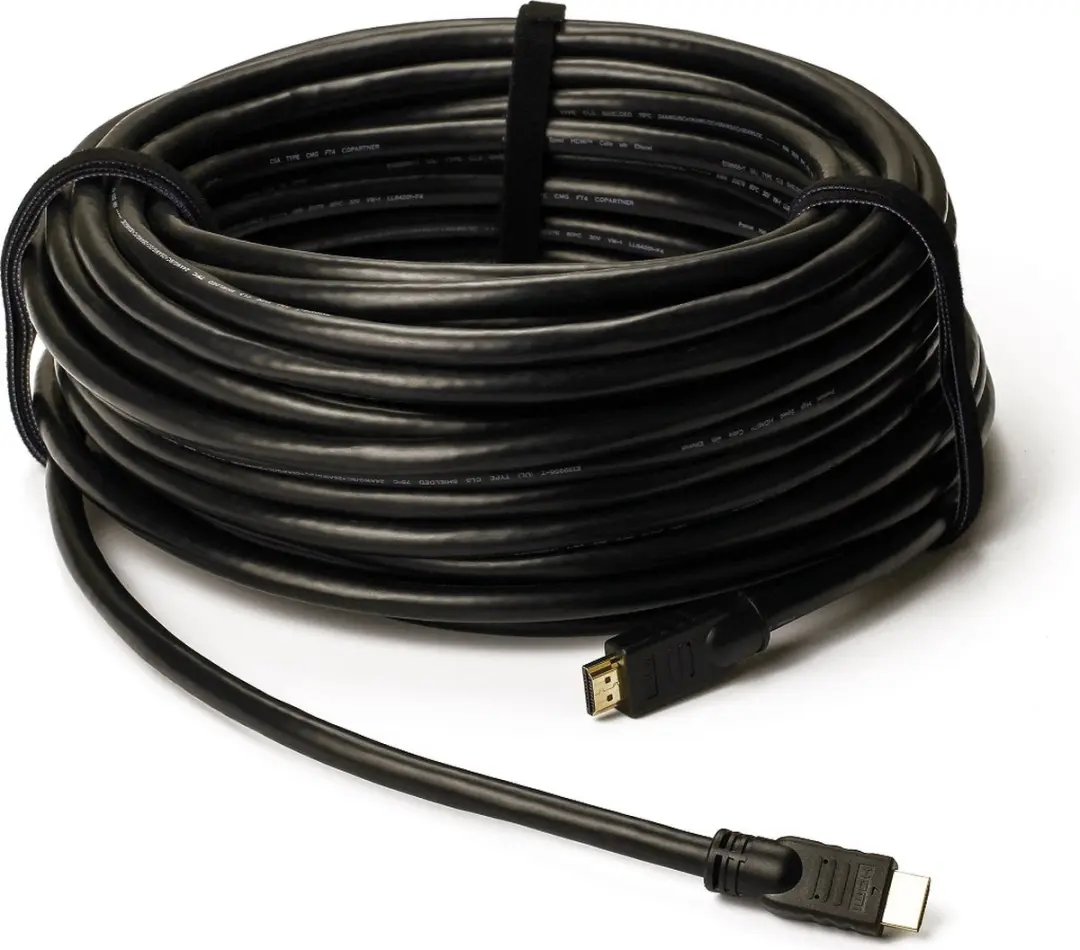 Roline UHD HDMI 4K Kabel met Repeater 20m - Zwart
