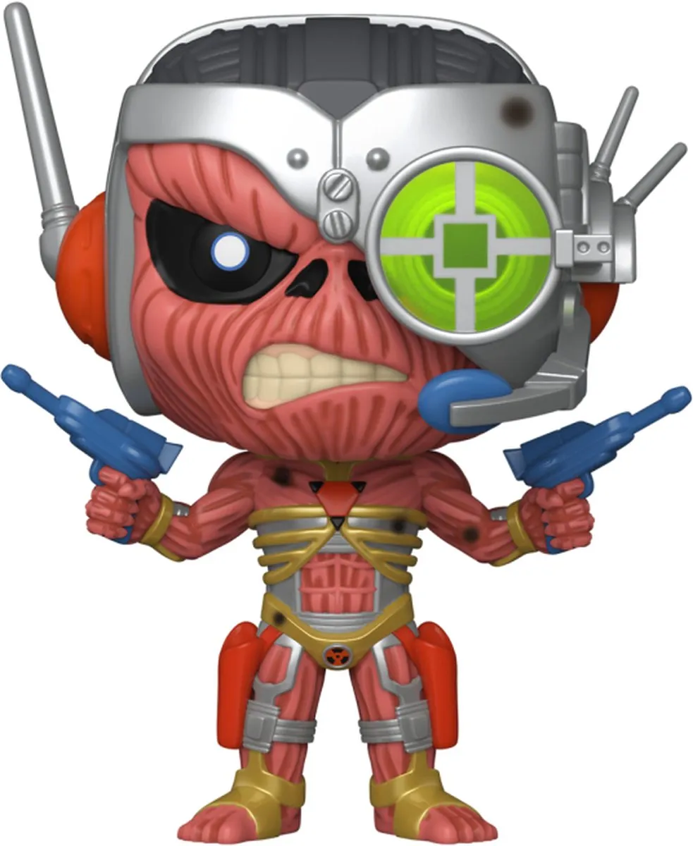 Funko Pop! Iron Maiden Cyborg Eddie Rocks! 438 - Multicolor