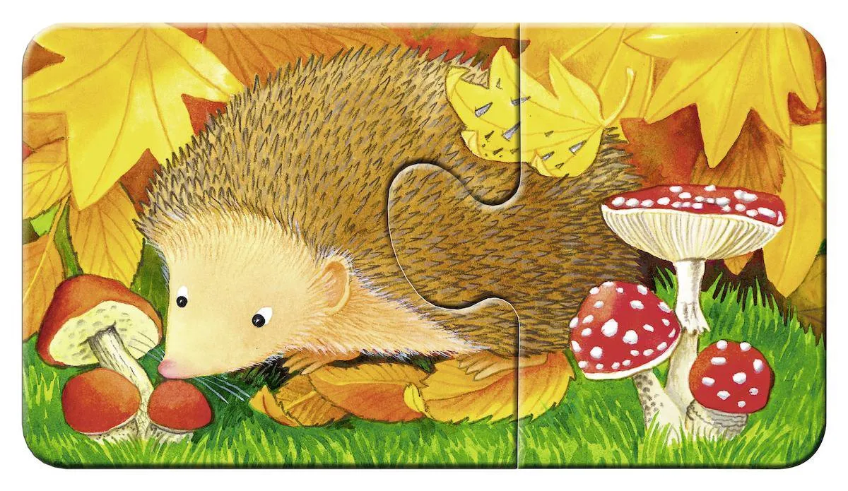 Ravensburger Dieren in de tuin My First Puzzels 9x2 Stuks - Multicolor - afbeelding 6 van 6