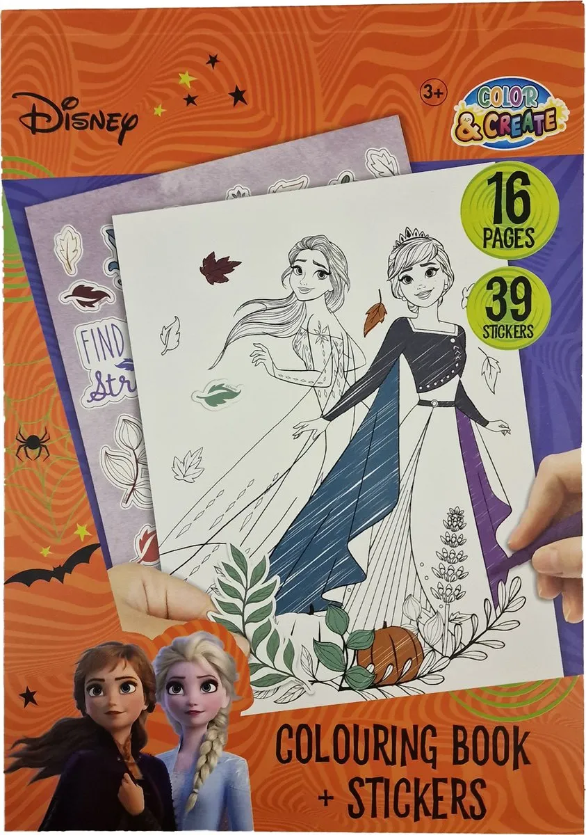 Disney Frozen Halloween Kleurboek