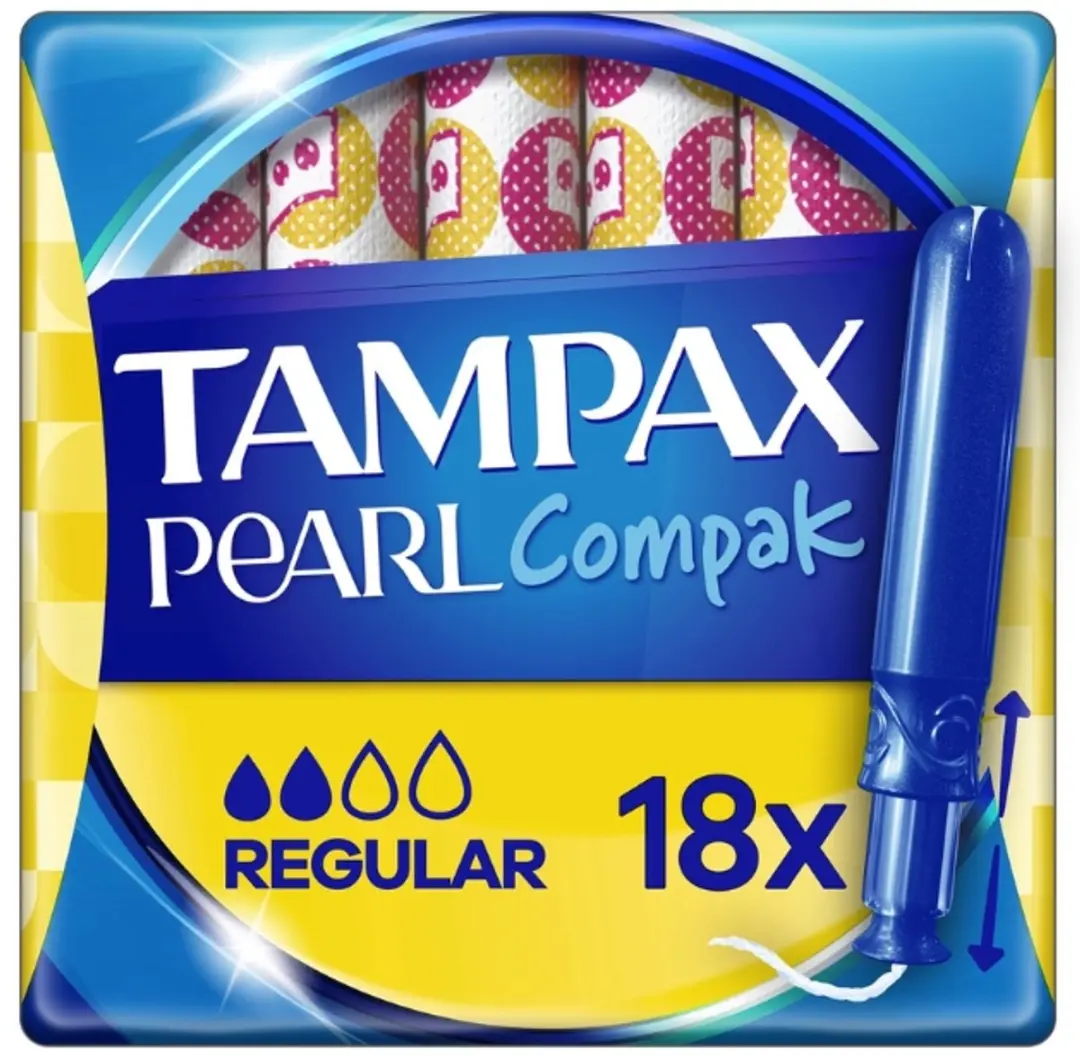 Tampax Pearl Compak Tampons Regular - 6 Stuks