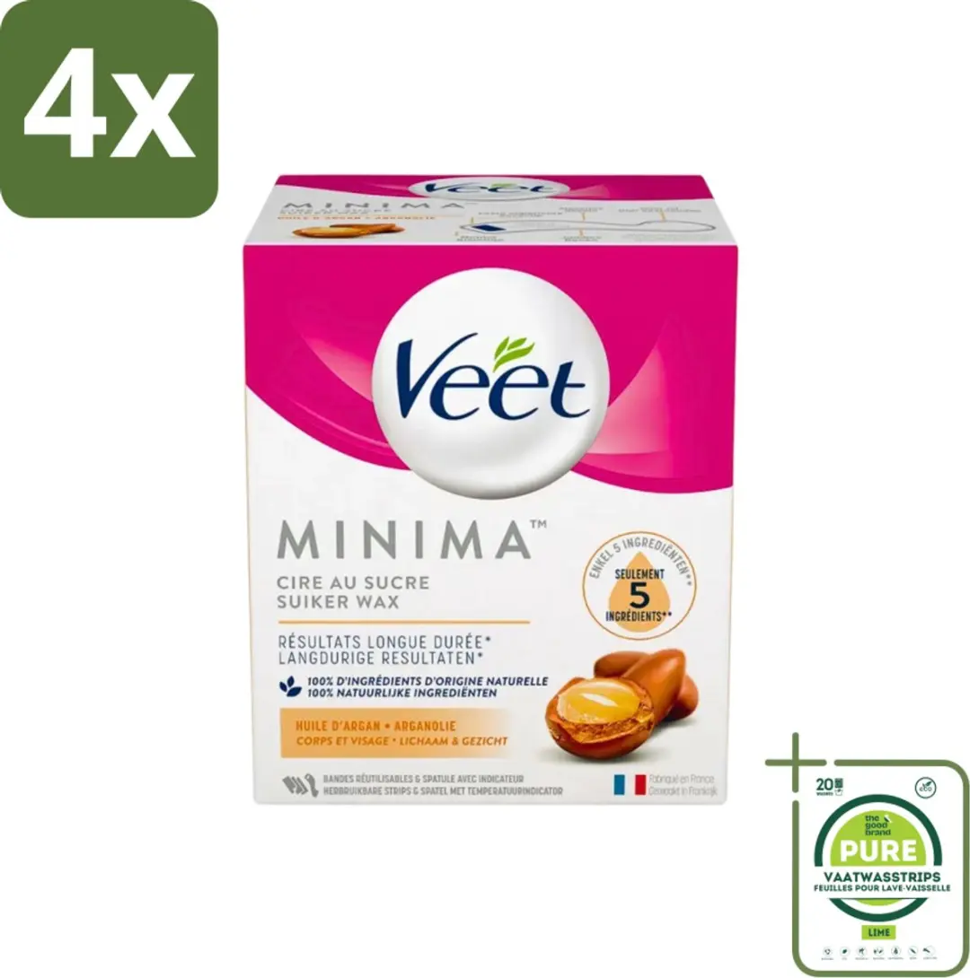 Veet Warme Wax Minima Arganolie 1000ml