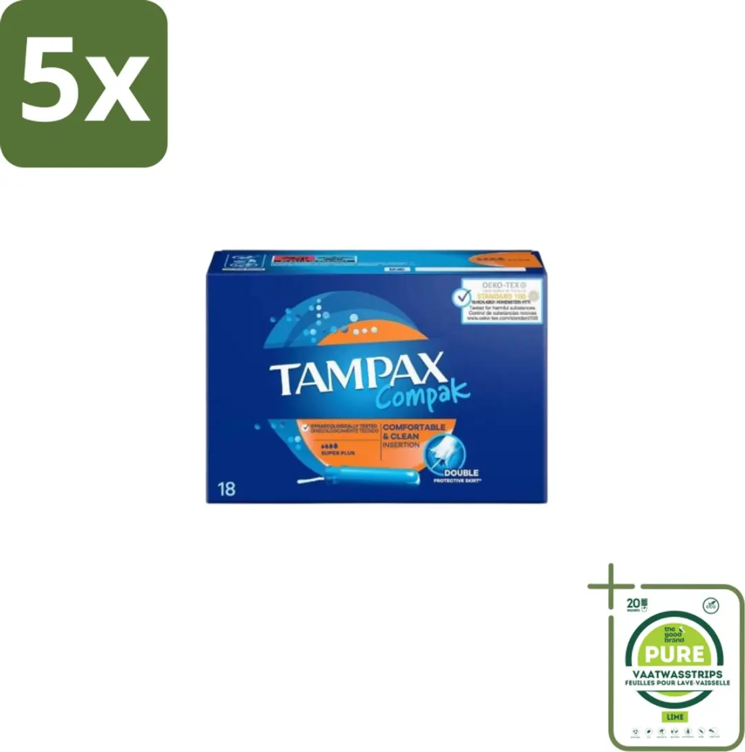Tampax Compak Super Plus Tampons