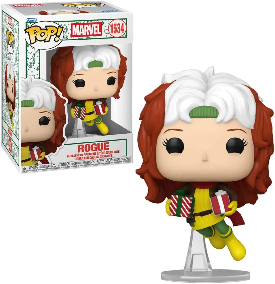 Funko Pop! Marvel Holiday Rogue #1534 - Multicolor
