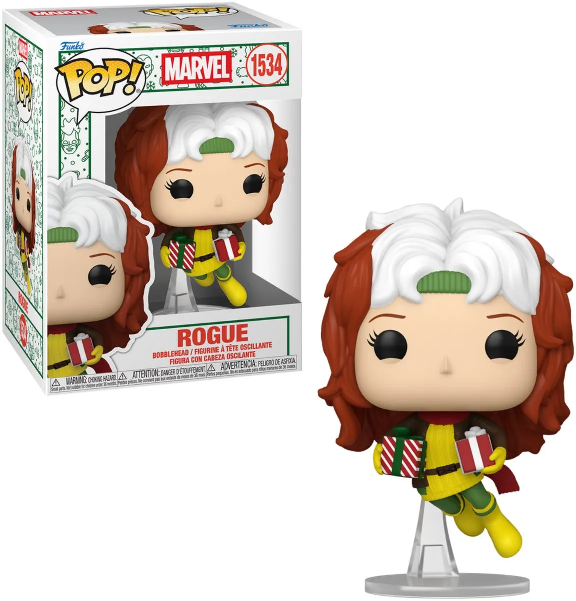 Funko Pop! Marvel Holiday Rogue #1534 - Multicolor