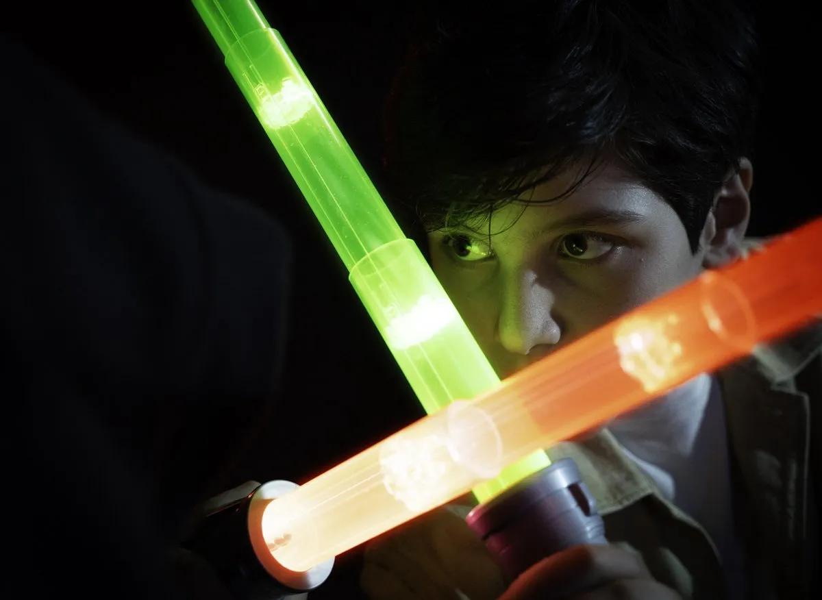 Goliath Power Saber Rood - Verkleedaccessoire 90cm