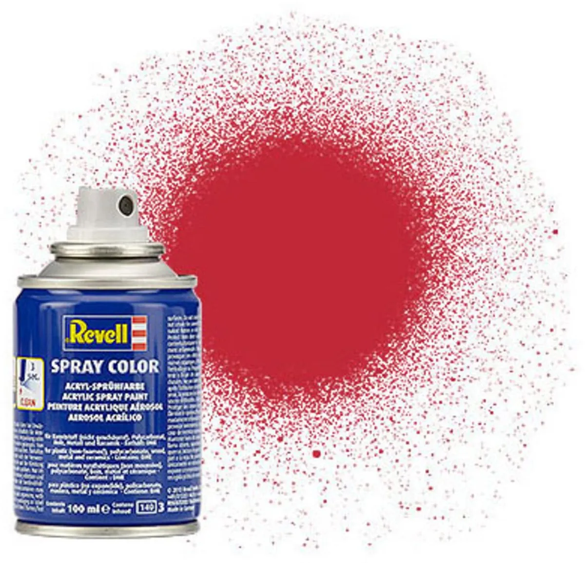 Revell Hobbyverf Acryl Spray Carmine Red 100ml
