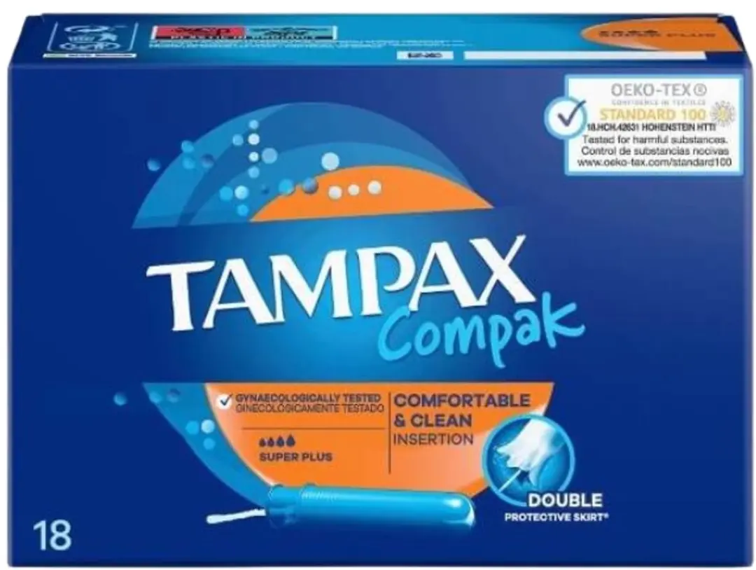 Tampax Compak Super Plus Tampons - 24 Stuks