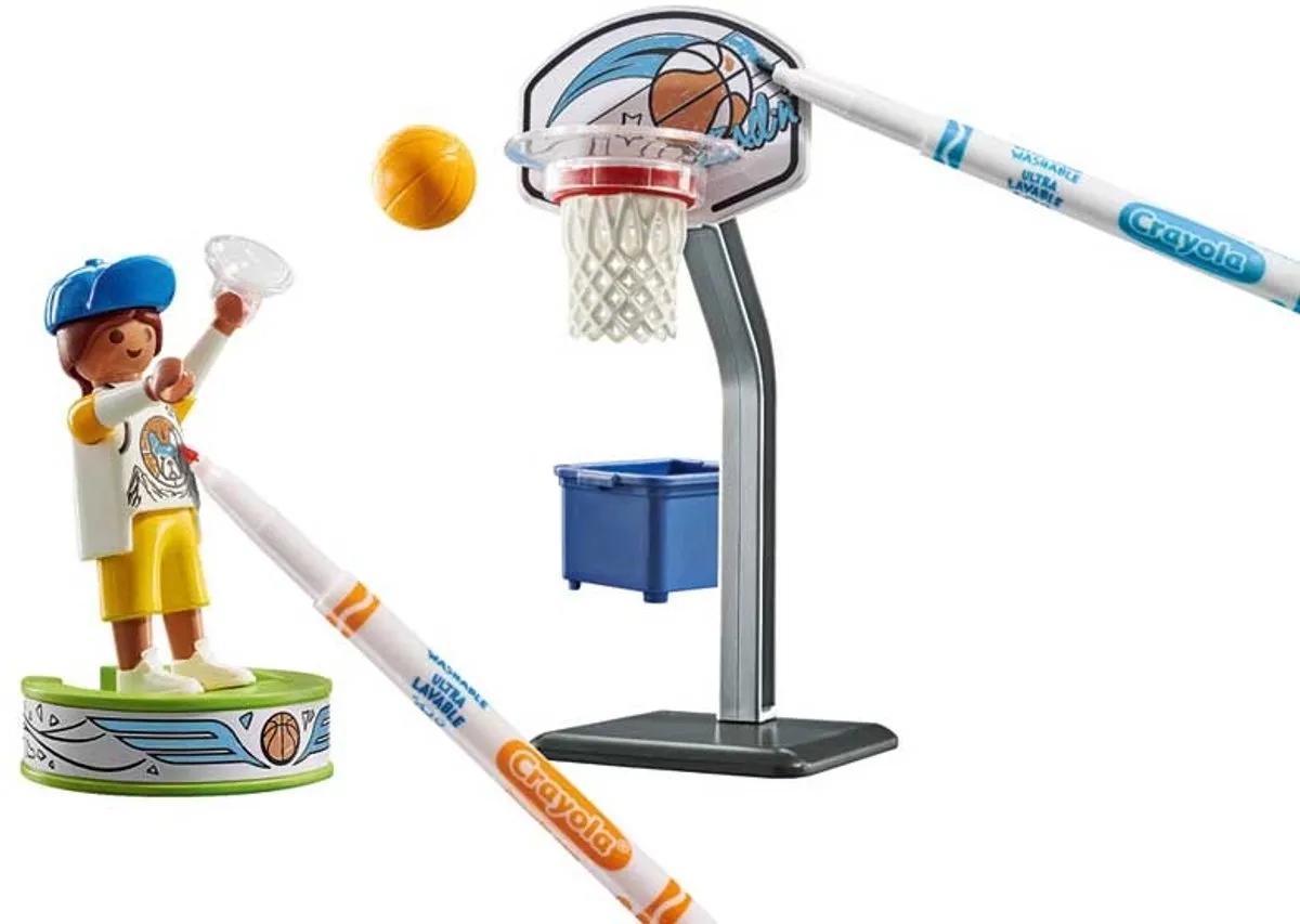 Playmobil Color Skater 71516 - Basketbal - Multicolor