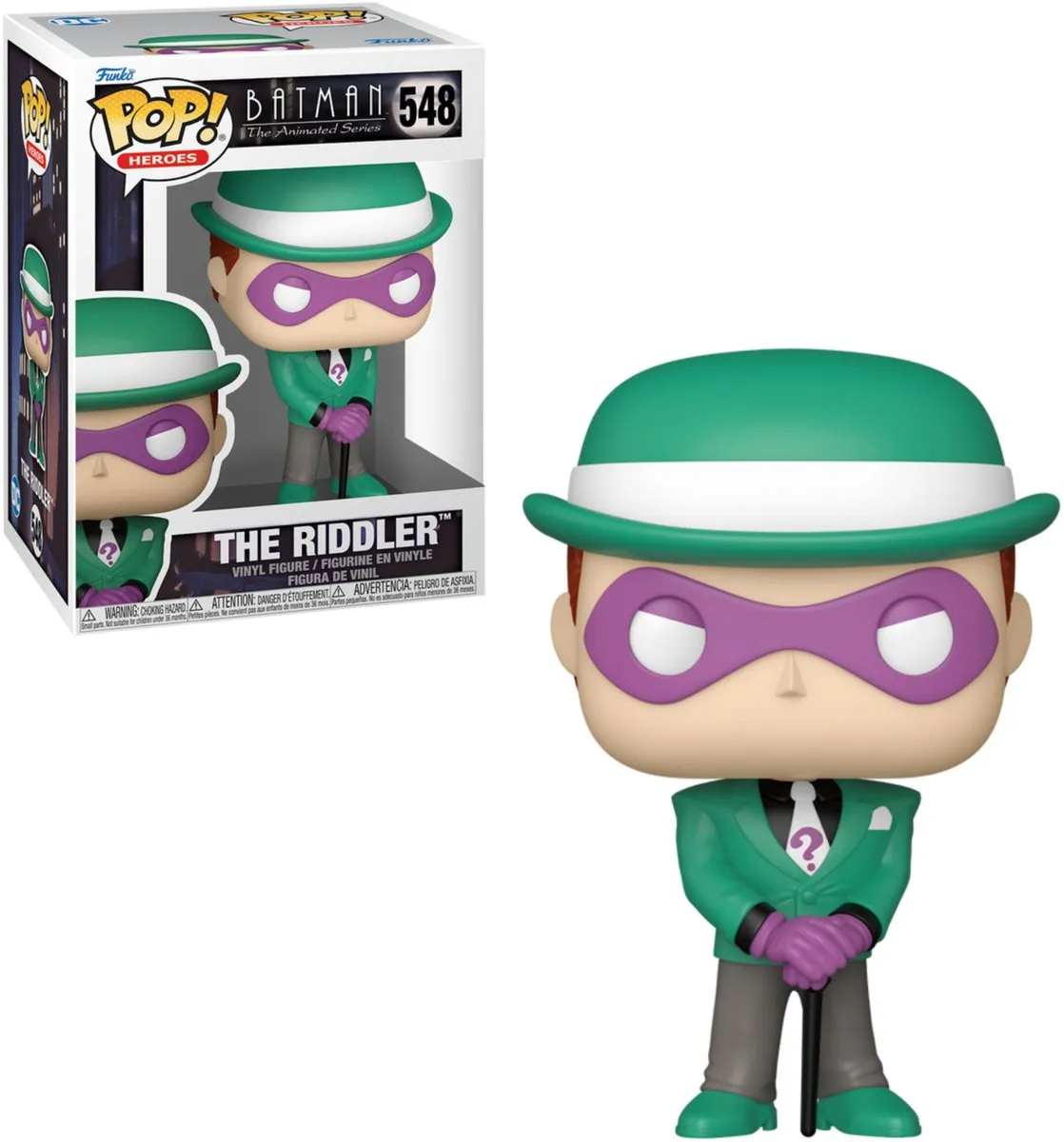 Funko Pop! The Riddler Batman The Animated Series 83516 - Veelkleurig