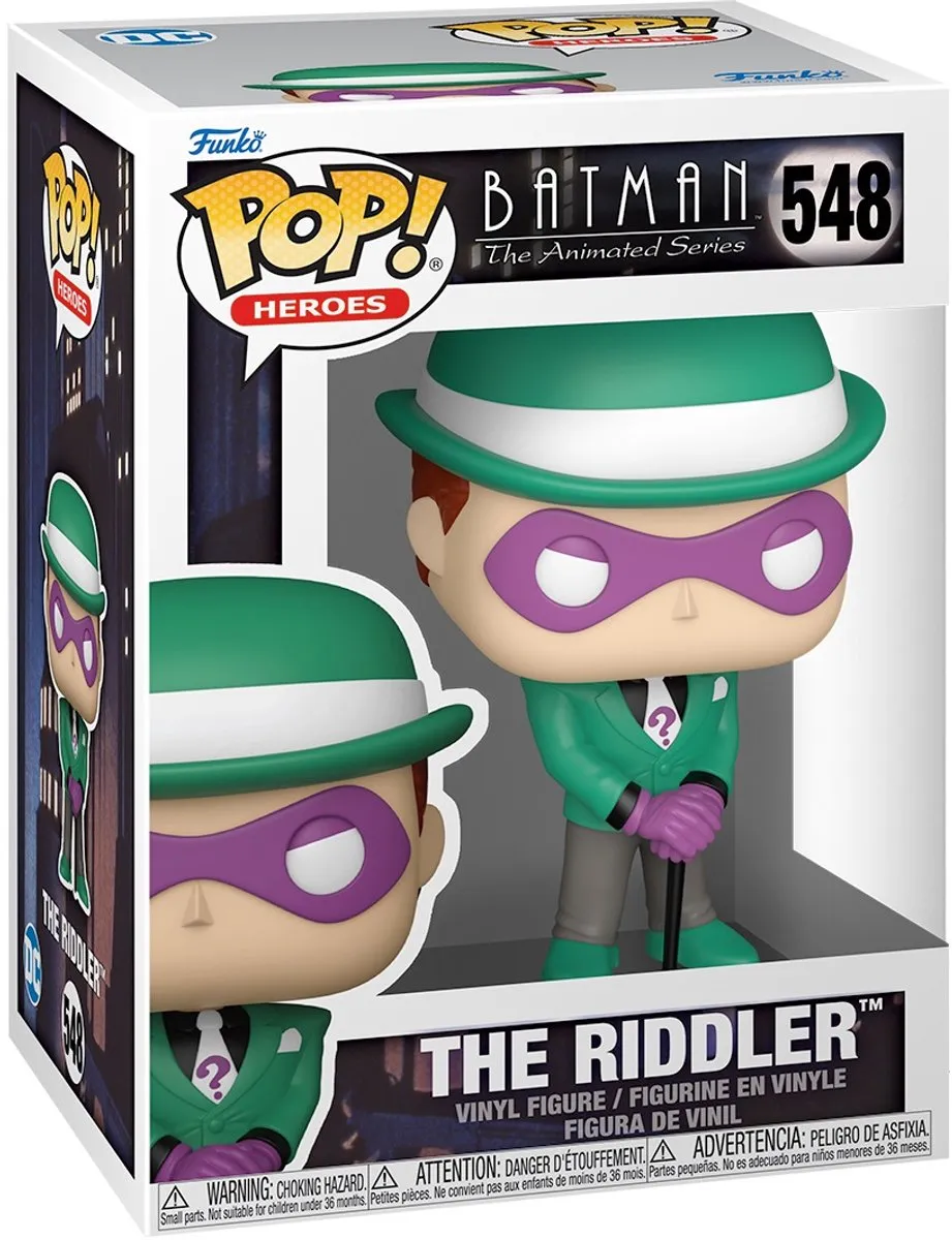Funko Pop! The Riddler Batman The Animated Series 83516 - Veelkleurig