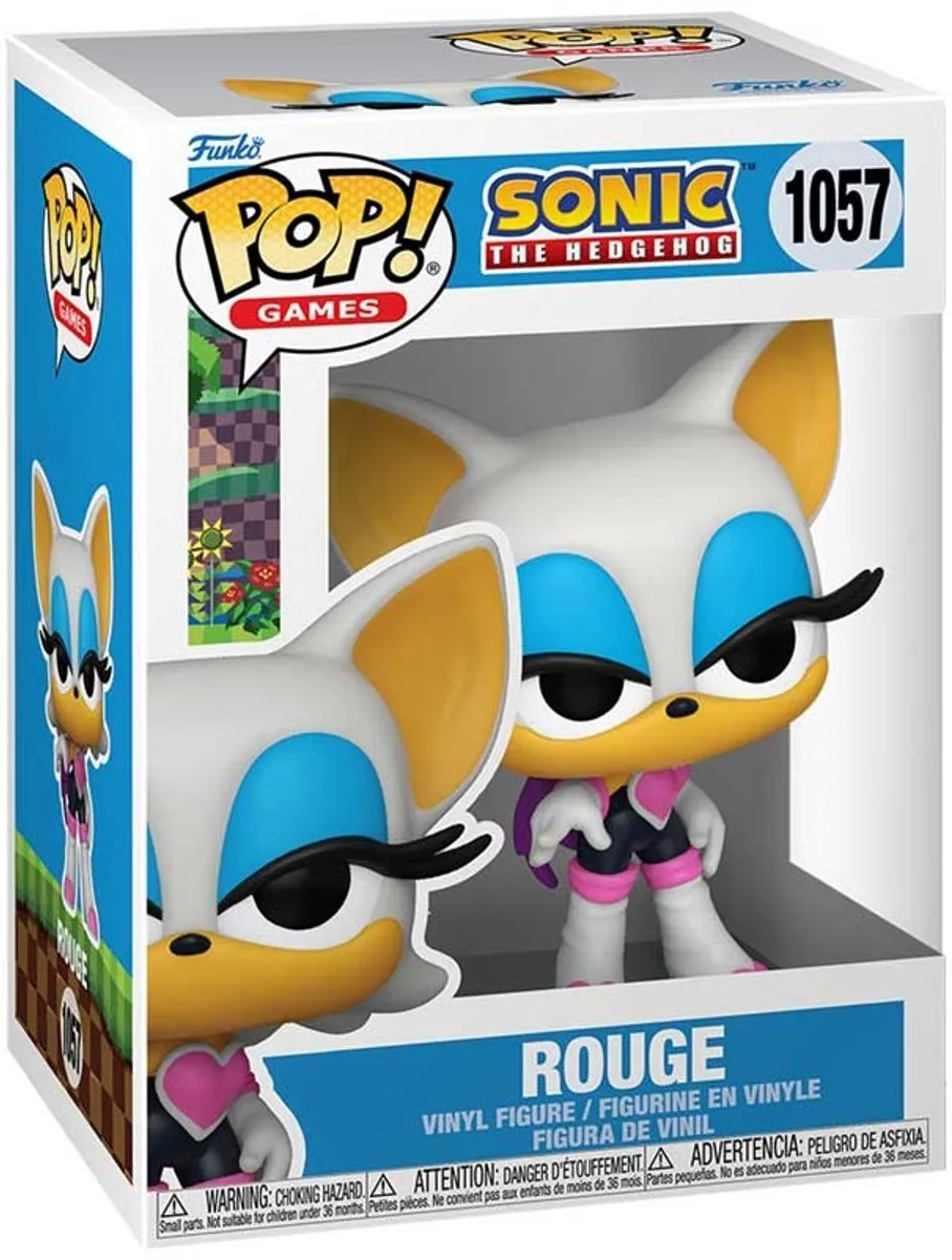Funko Pop! Sonic The Hedgehog Rouge - 0889698838528