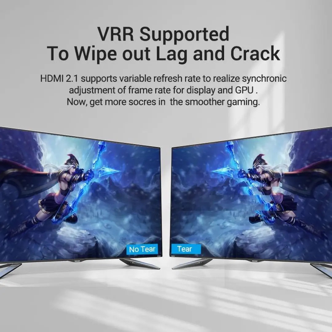 Vention HDMI-Kabel 5m 8K 60Hz - Transparant