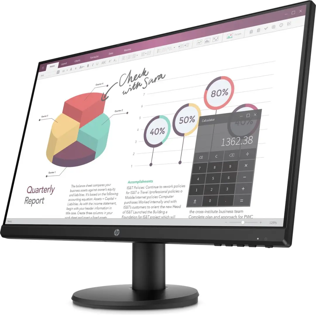 HP P24v G4 Full HD Monitor 23.8 inch - afbeelding 6 van 6