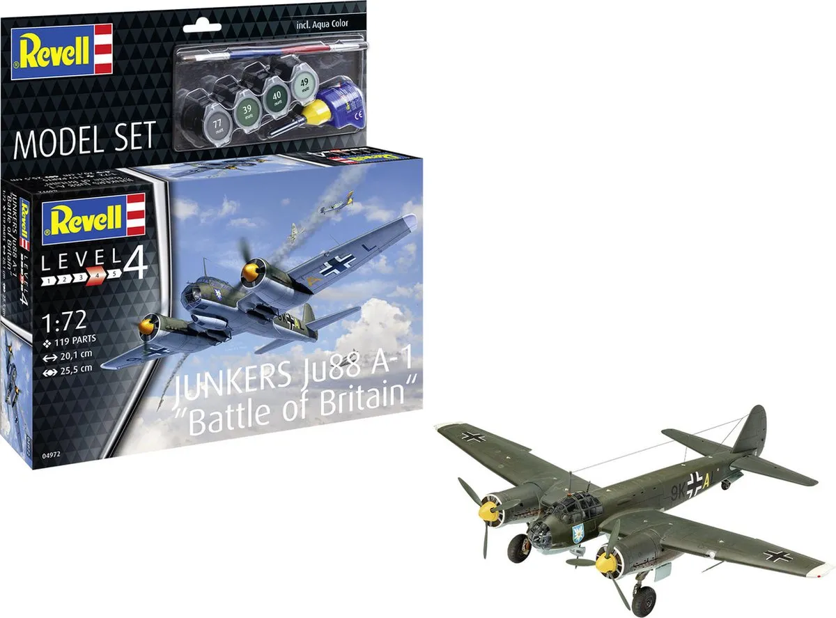 Revell 64972 Junkers Ju88 A-1 Modelbouwpakket