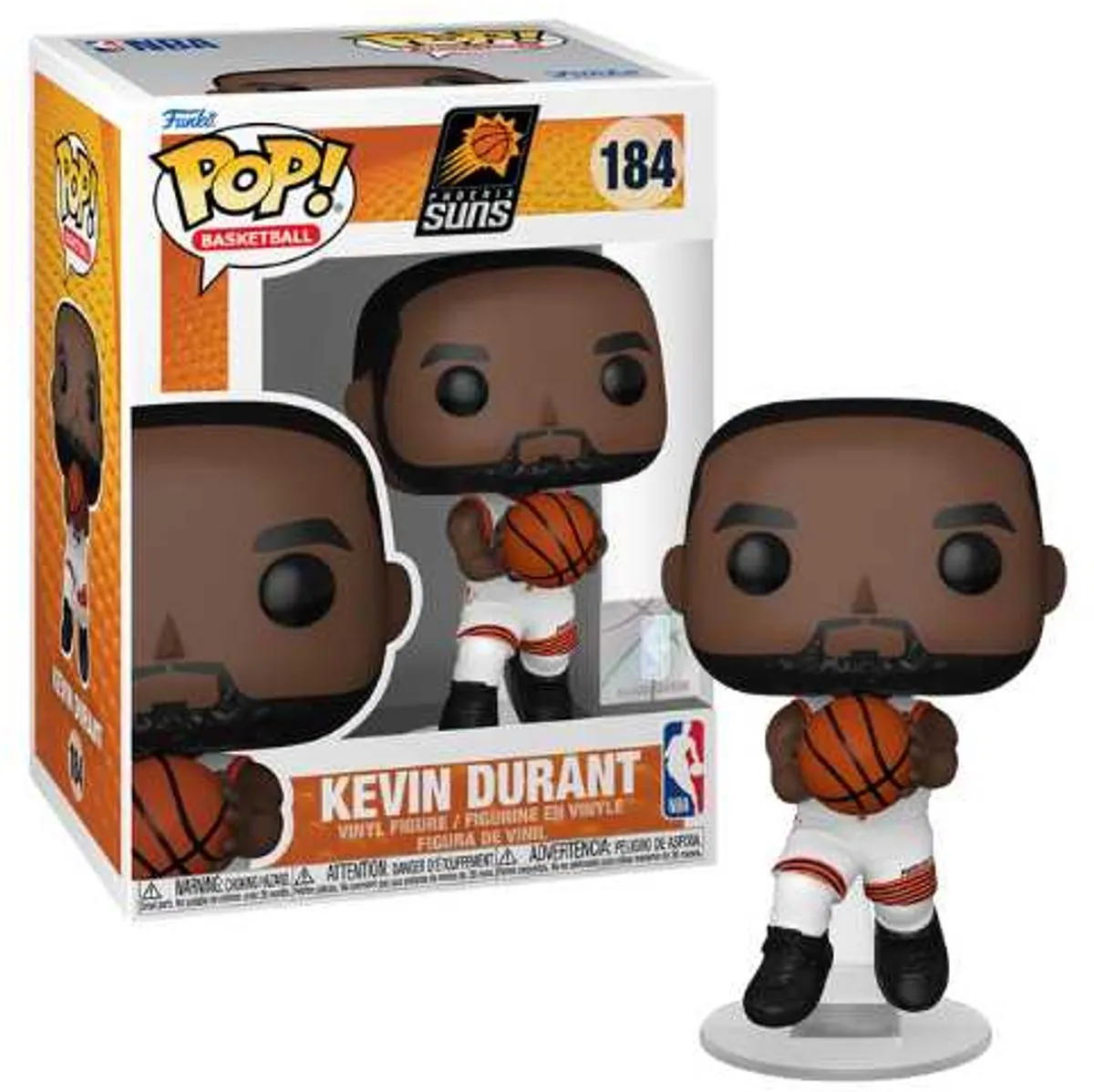 Funko Pop Basketball Phoenix Suns Kevin Durant #184 - Multi