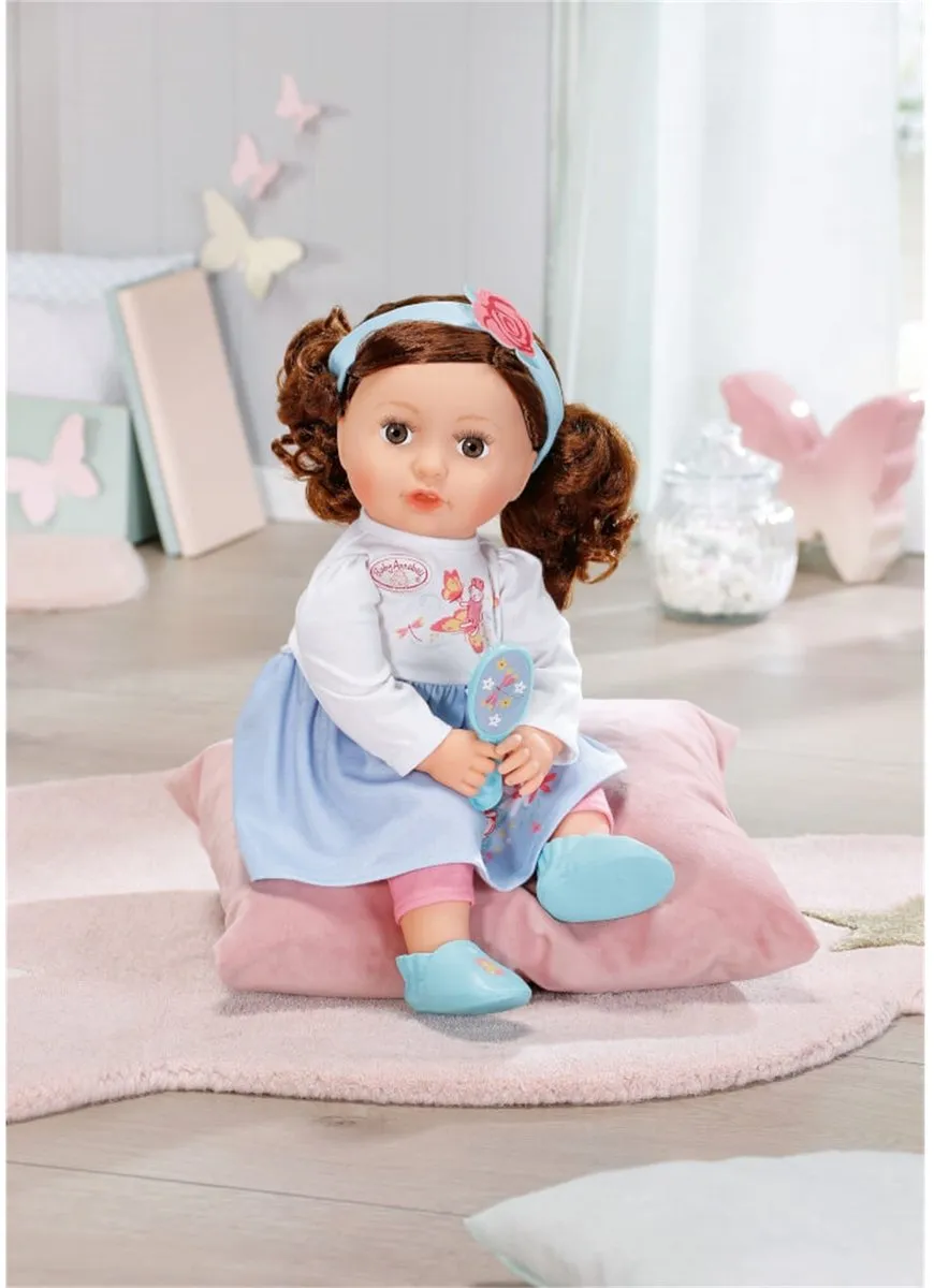 Baby Annabell Sophia Babypop 43cm - Bruin haar