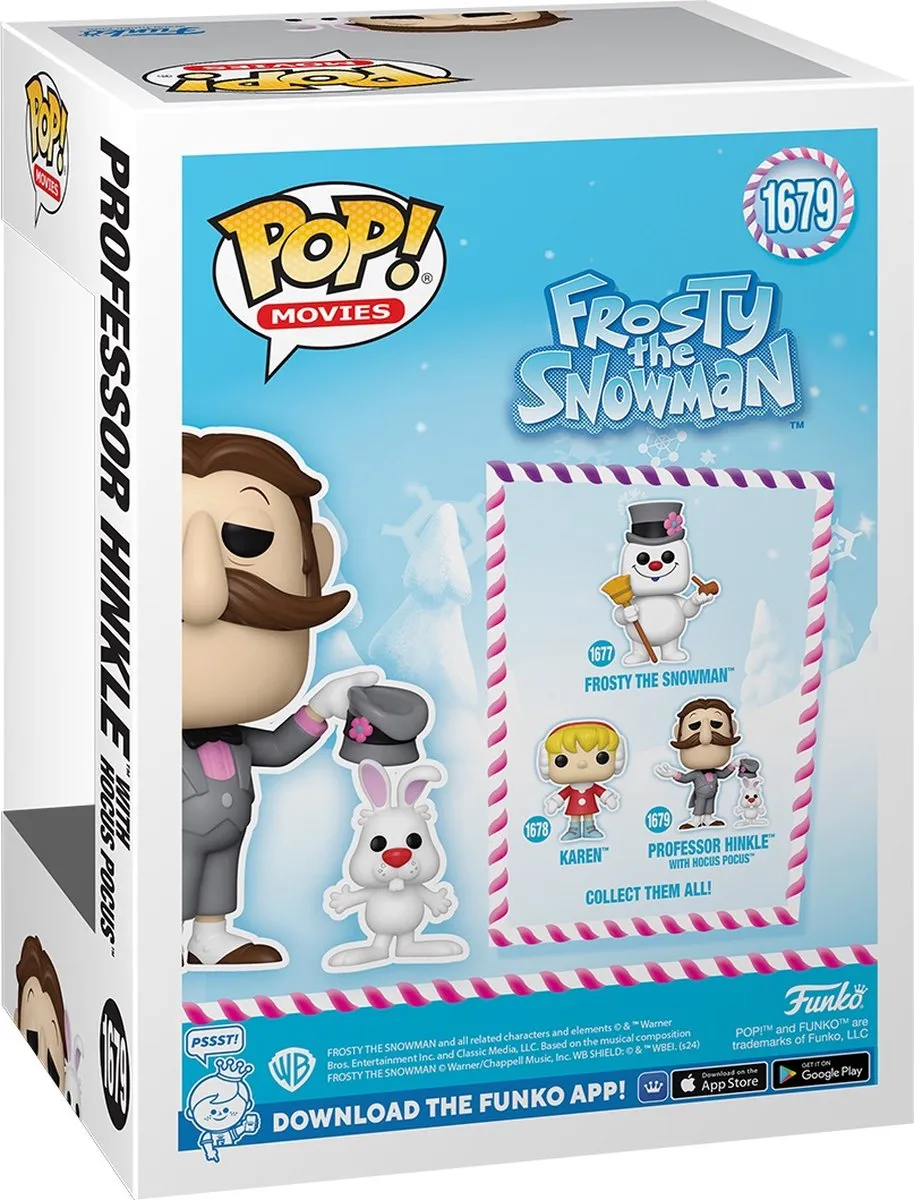 Funko Pop! Frosty the Snowman - Professor Hinkle Hocus Pocus 80017 - Veelkleurig