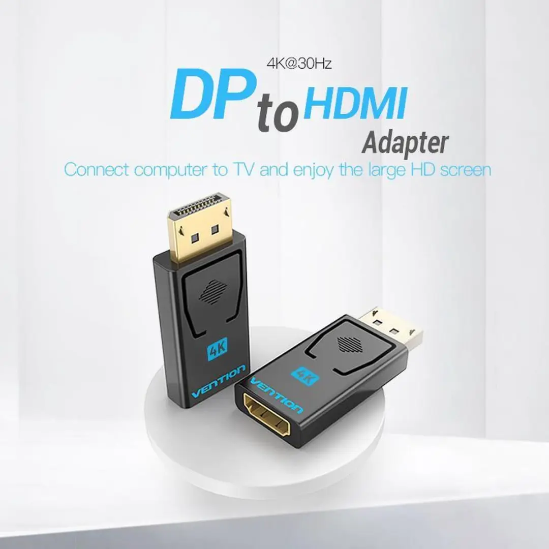 Vention DisplayPort naar HDMI Adapter 4K - HBMB0