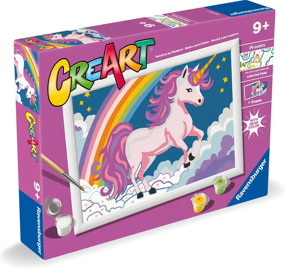 Ravensburger Pink Unicorn Neon