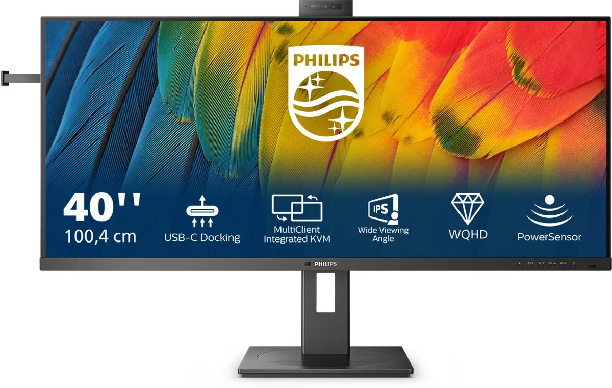 Philips 5000 Series 40B1U5601H/00 QHD Ultrawide Monitor 40 inch - 100Hz - afbeelding 6 van 6