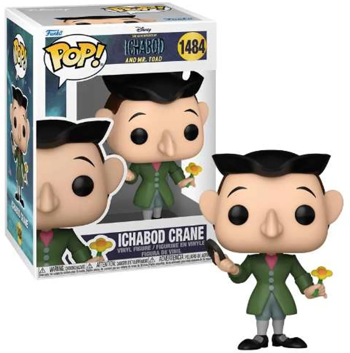 Funko Pop! Disney Ichabod Crane #1484 - Multicolor