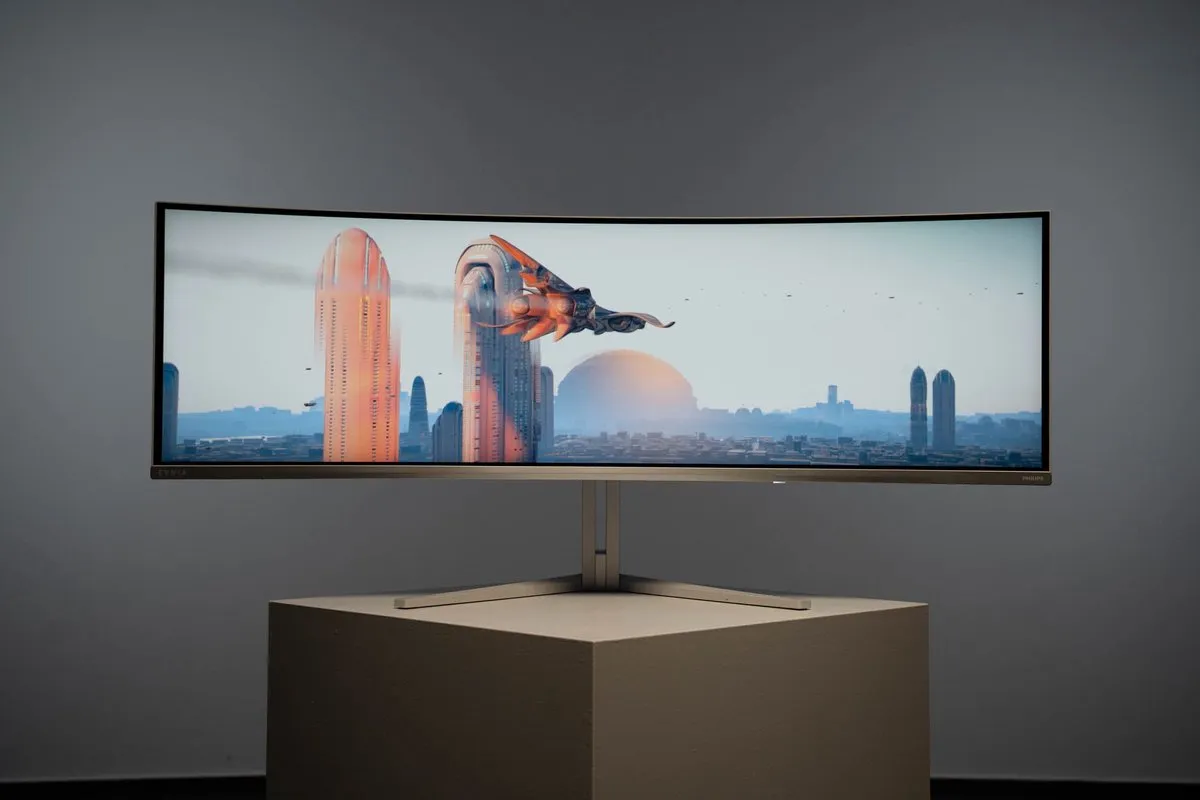 Philips Evnia 49M2C8900 Ultrawide QD OLED Curved Gaming Monitor 240Hz