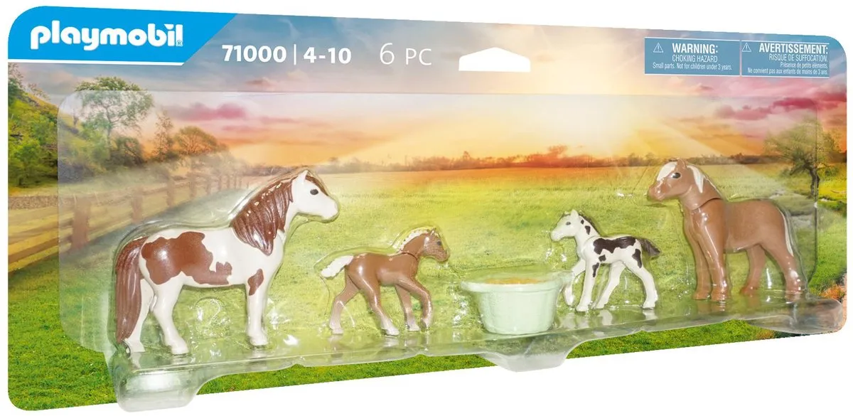 Playmobil Country IJslandse pony's met veulens 71000