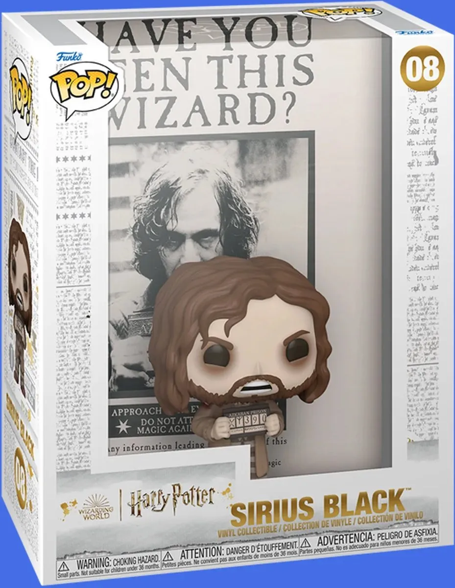 Funko Pop! Harry Potter Sirius Black Wanted Cover #08