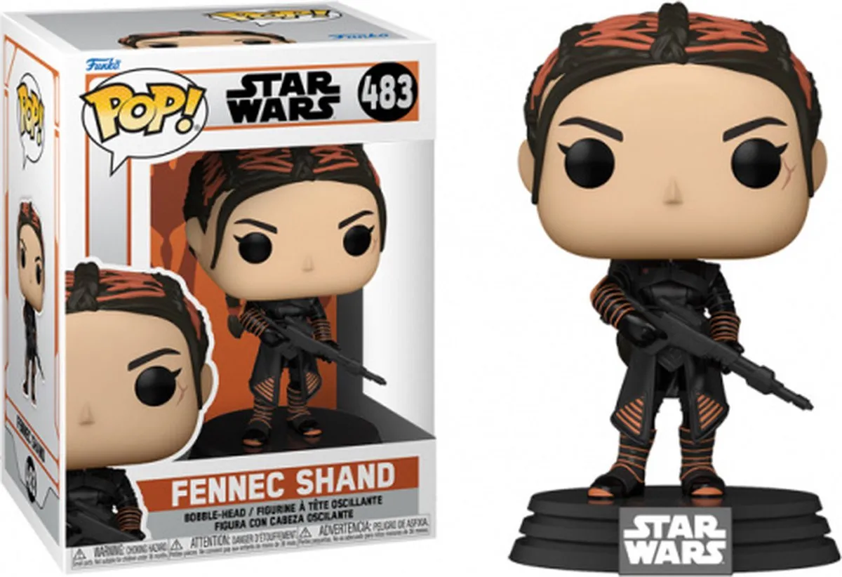 Funko Star Wars POP! The Mandalorian Fennec Shand - 9cm - Multicolor