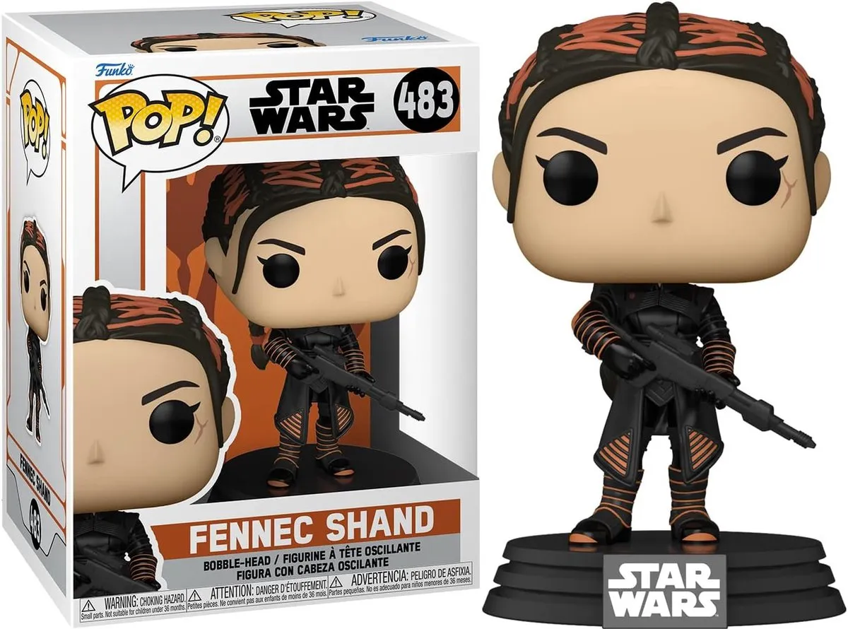 Funko Star Wars POP! The Mandalorian Fennec Shand - 9cm - Multicolor