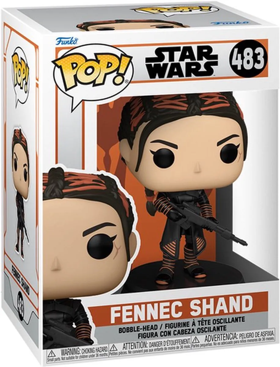 Funko Star Wars POP! The Mandalorian Fennec Shand - 9cm - Multicolor