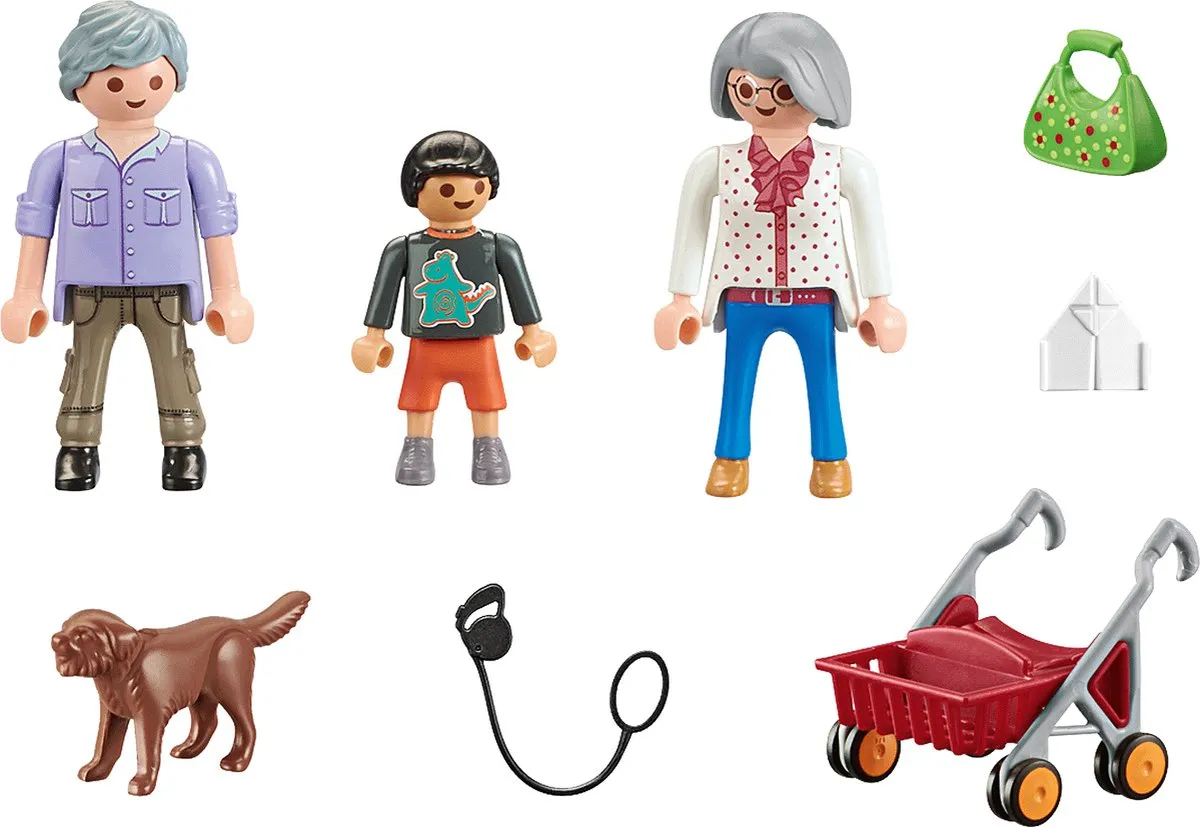 Playmobil City Life Grootouders met kleinkinderen 70990 - Multicolor - afbeelding 6 van 6