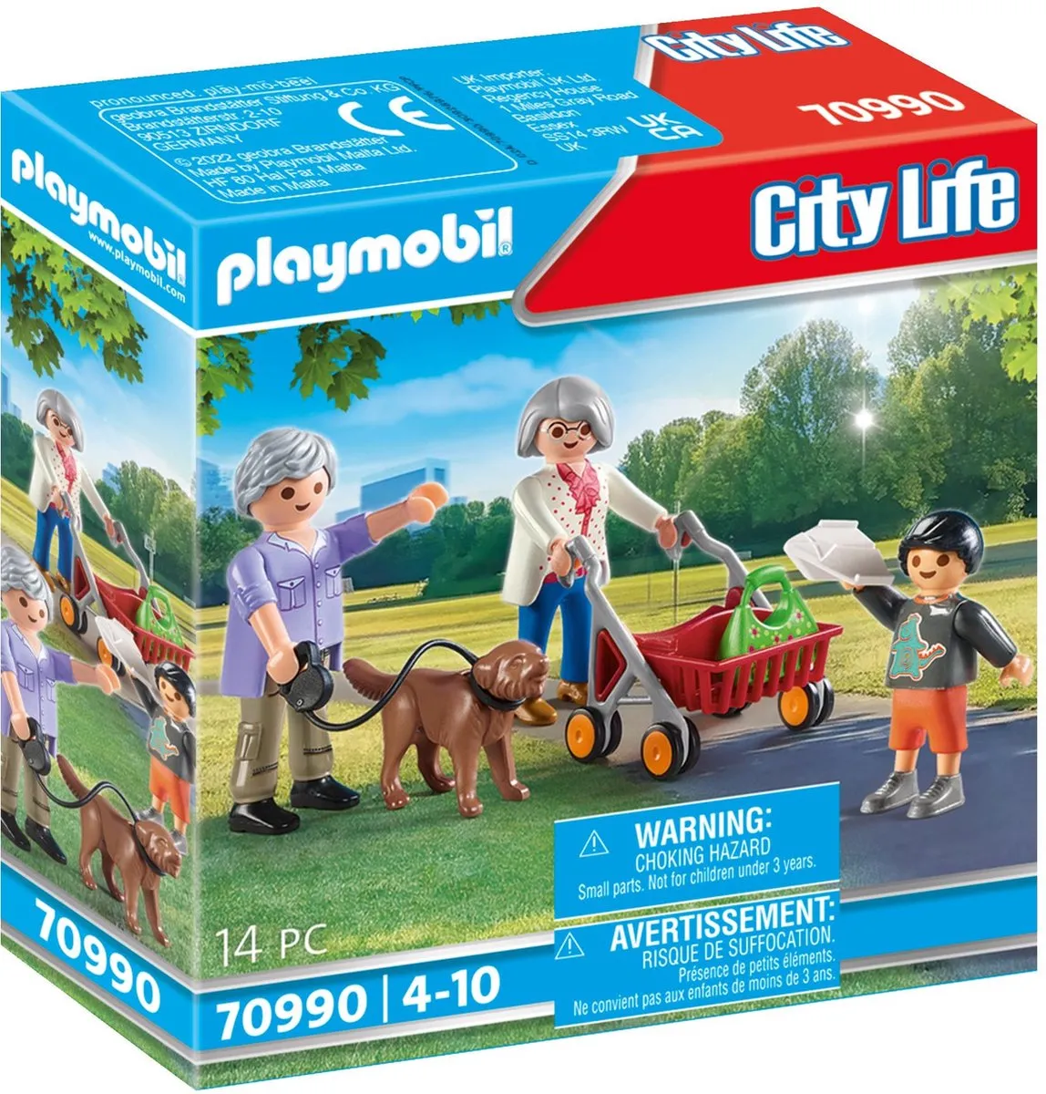 Playmobil City Life Grootouders met kleinkinderen 70990