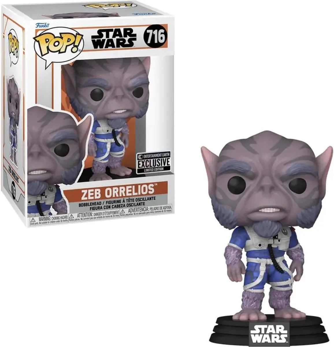 Funko Pop! Star Wars Zeb Orrelios #716 - Multi - afbeelding 2 van 2