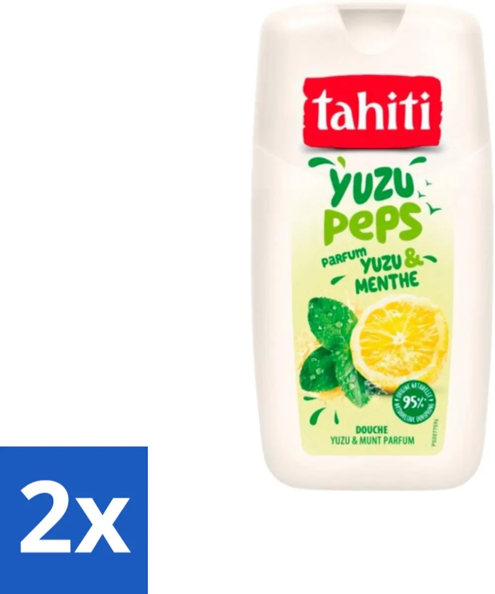 Tahiti Douchegel Yuzu Peps Yuzu & Munt 500ml